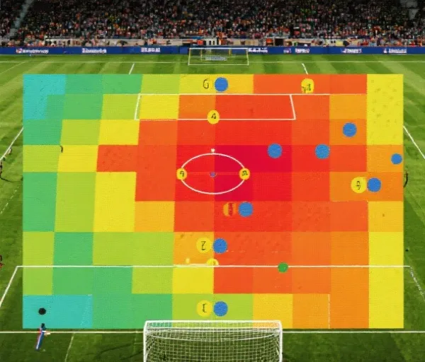 足球战术热图分析